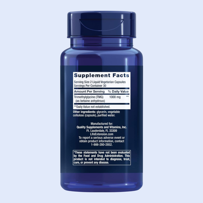 TMG Supplement for High Blood Pressure